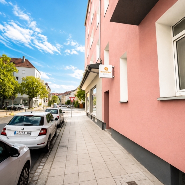 Bona Lingua Logopädie in der Stolzestraße, Hannover Südstadt - Straßenansicht